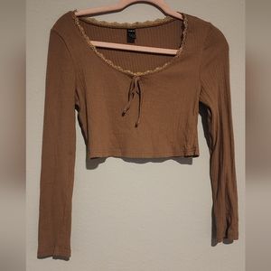 Cropped top from shein size M